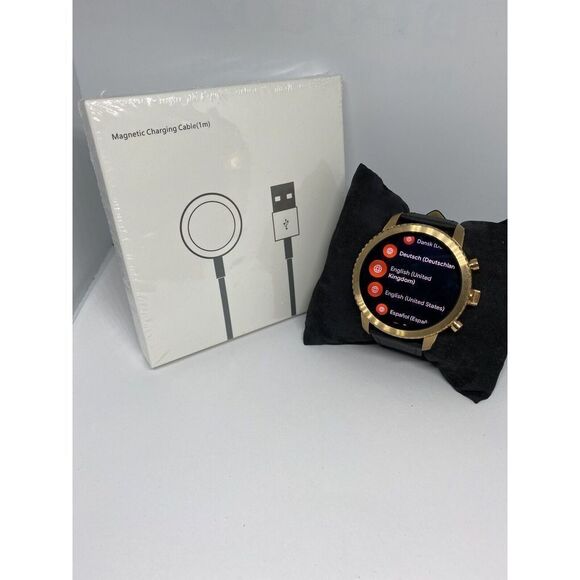 Fossil Gen 3 Authentic Genuine Smart Watch Custom Band FTW4002 BA114 - Picture 1 of 11